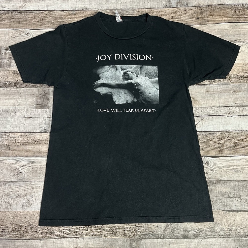 Joy Division Shirt Size Small Black Optima Modern Love Will Tear Us Apart Band